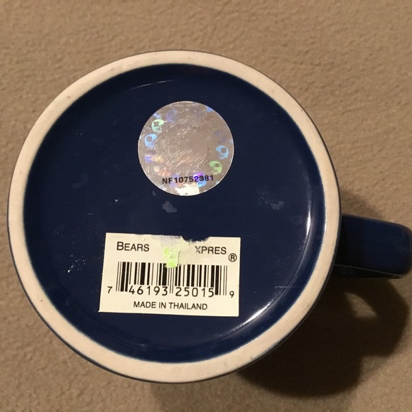 NFL Blue and Orange Bears Coffee Mug - Picture 2 of 3